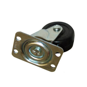 Plate Caster with Out Brake - Swivel