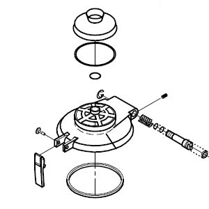 Lid Assembly (Pin w/Seal)  