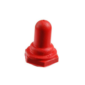 BOOT,TOGGLE SWITCH RUBBER(RED)