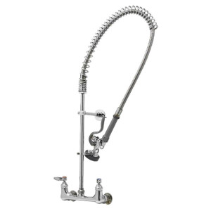 WALL MOUNT PRERINSE FAUCET ASSEMBLY