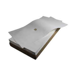 Filter Paper Sheet 13-7/8 x 30-9/16 Hole